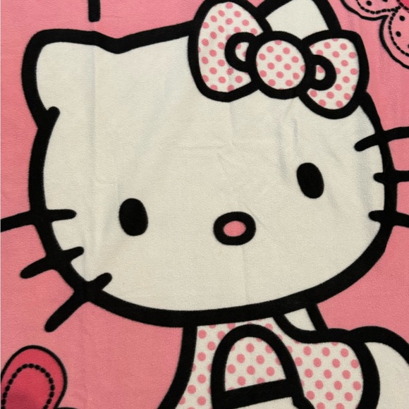 Hello Kitty fleece cozy kids Blanket - Picture 3 of 3